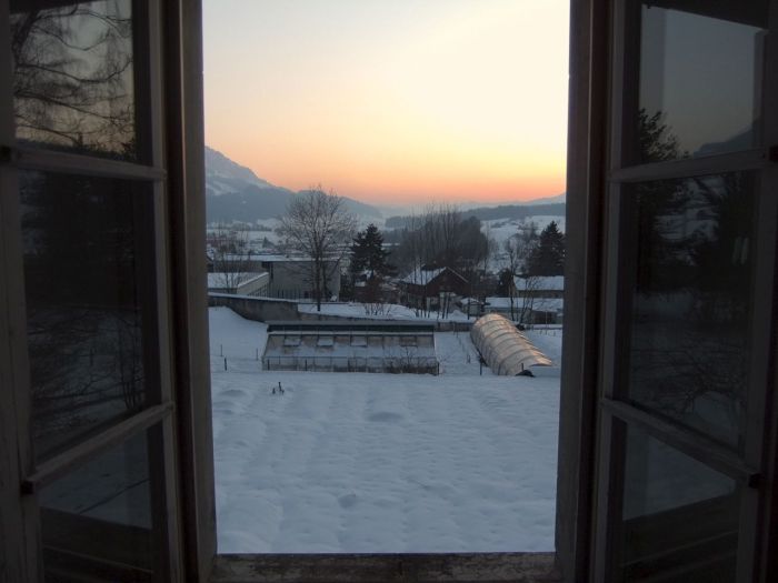 A welcoming view - Eine einladende Aussicht.